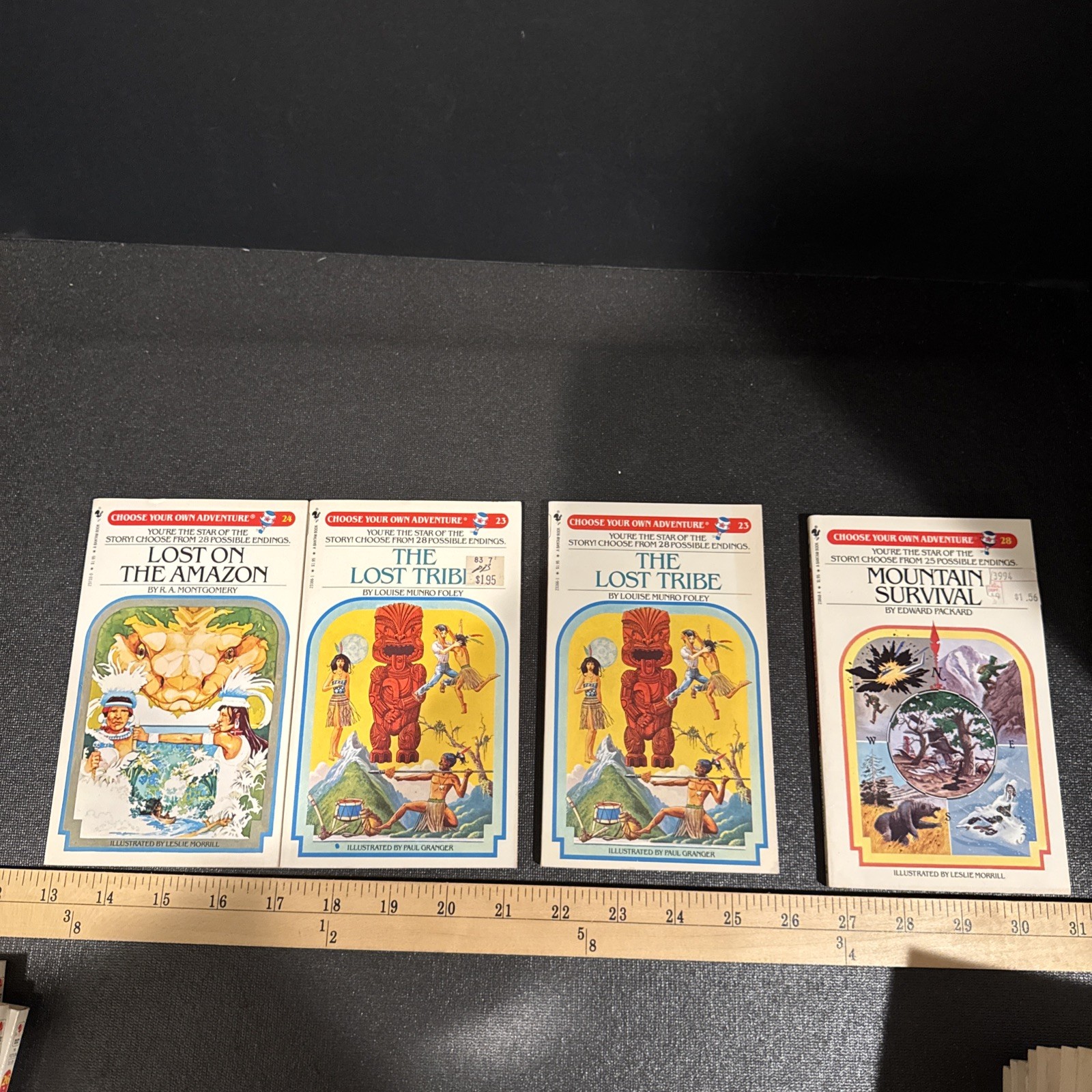 c1980s Choose Your Own Adventure Book Lot Of 20 Batam Book Original Series -CYOA