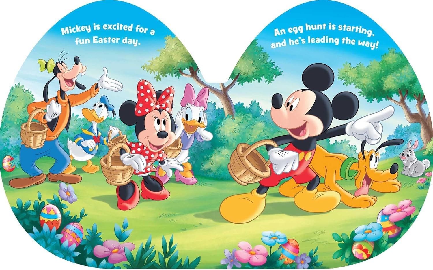 Disney Mickey & Friends: A Very Mickey Easter (Shaped Board Books)