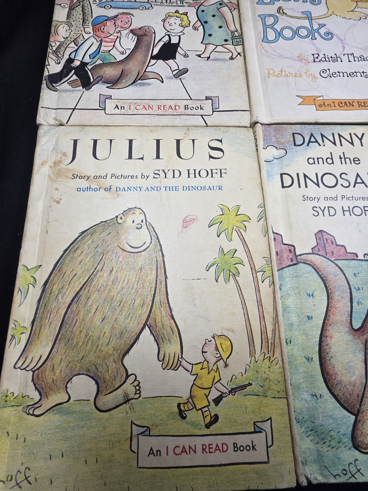 Vintage Childrens Books. An I Can Read Book Lot of 7. 50’s-60’s