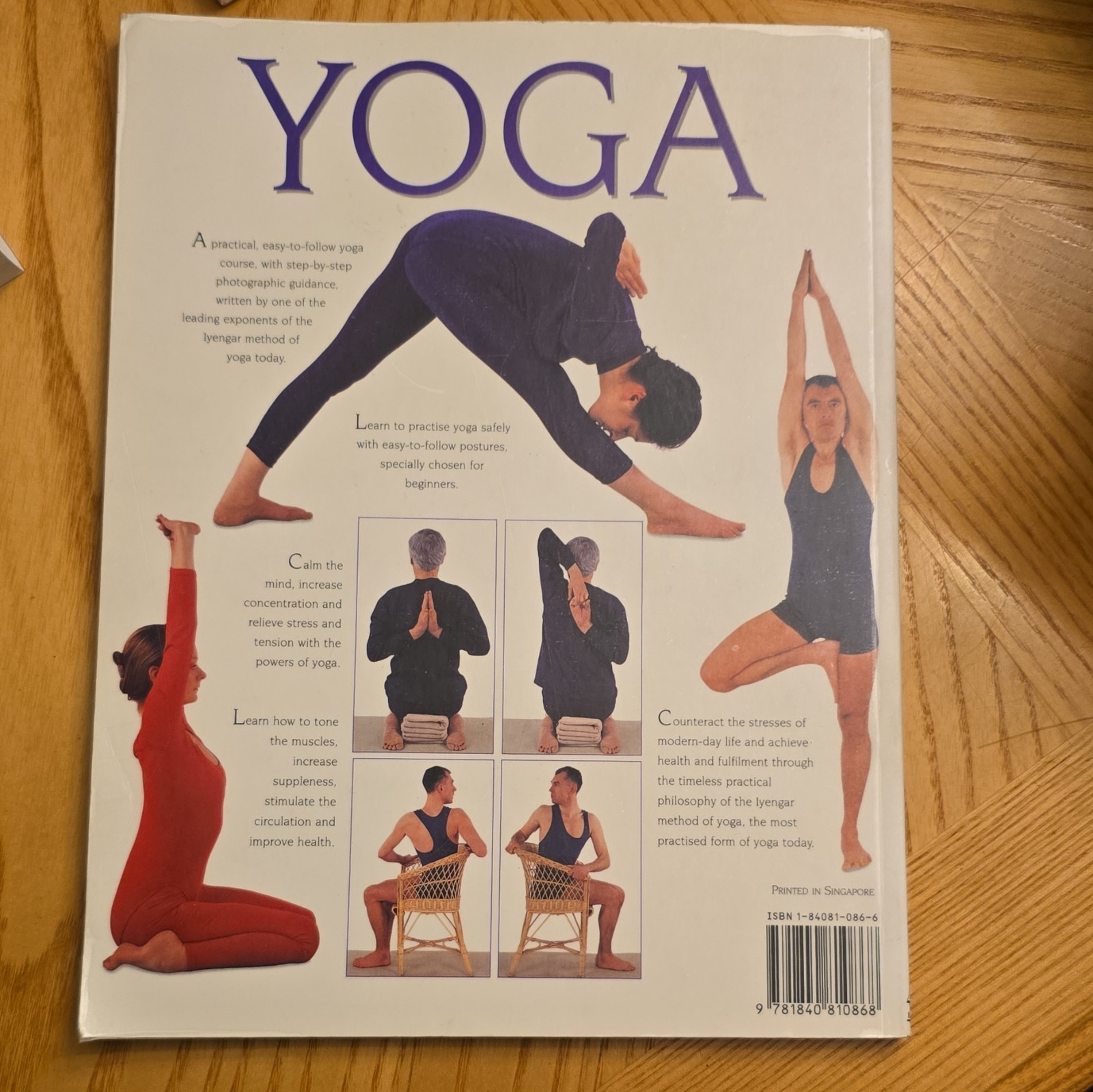 Yoga: A Step-by-Step Guide by Mira Mehta, 1994, Anness Publishing PB