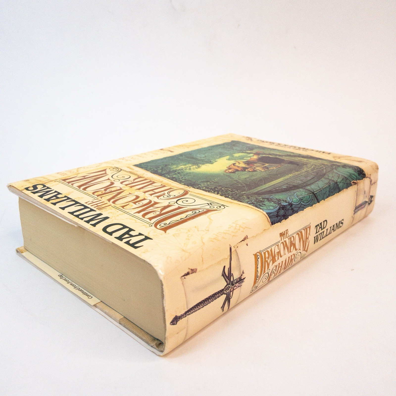 The Dragonbone Chair – Tad Williams – First Edition/1st Print 1988 HCDJ Free US!