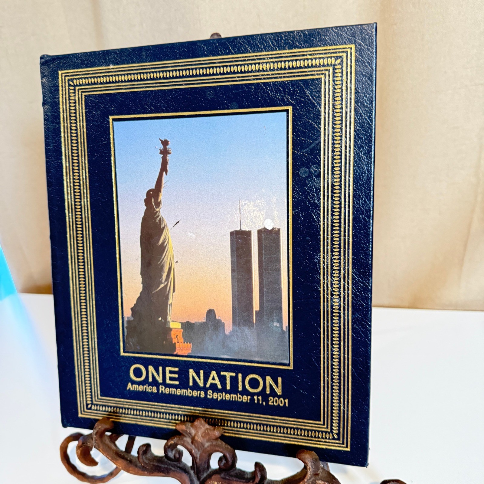 Easton Press One Nation America Remembers September 11 2001 Leather Life Book