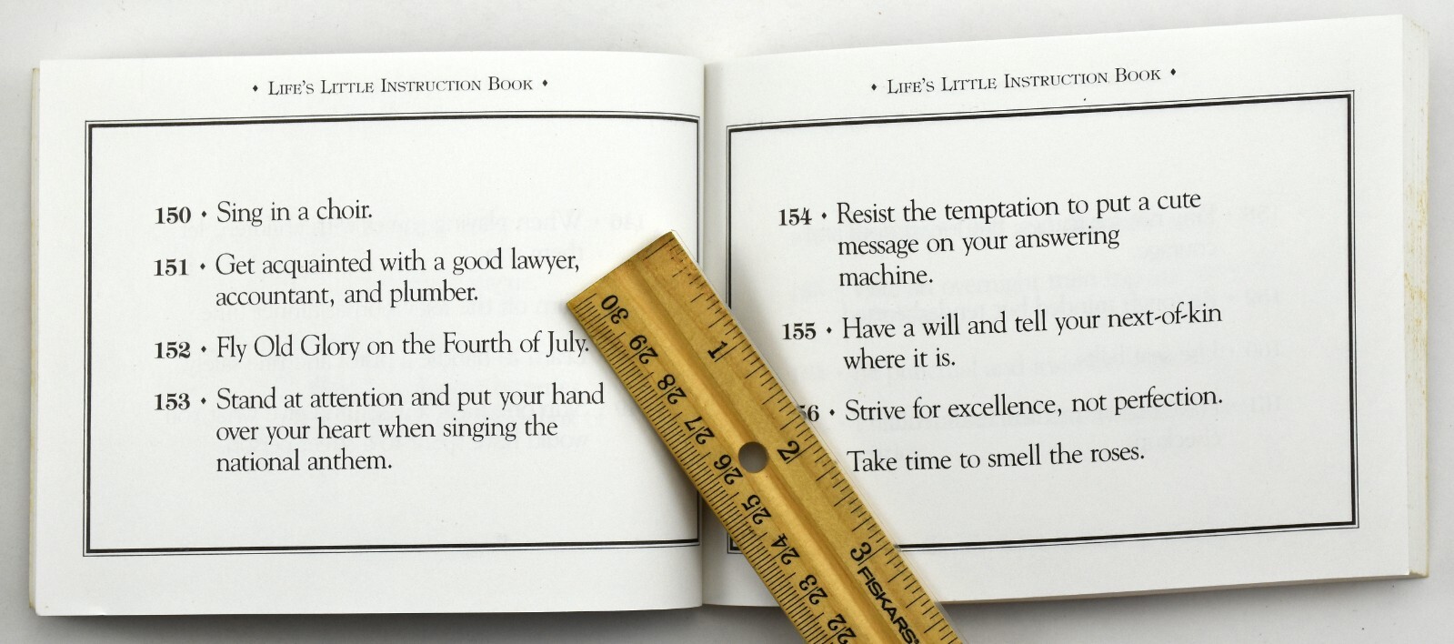 Life’s Little Instruction Book by Brown, H. Jackson PB 1991 – 511 Suggestions