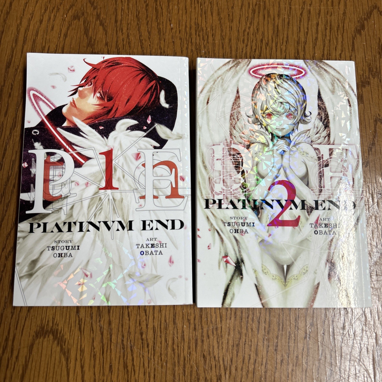 Platinum End English Manga Lot Vol 1 2 3 4 Viz Media Shonen Jump Tsugumi Ohba