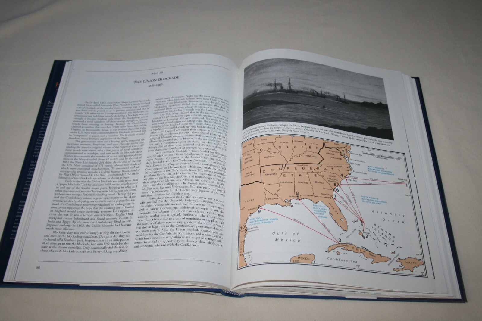 Naval Institute HISTORICAL ATLAS OF US NAVY Craig Symonds 1995 Hardcover MINT!