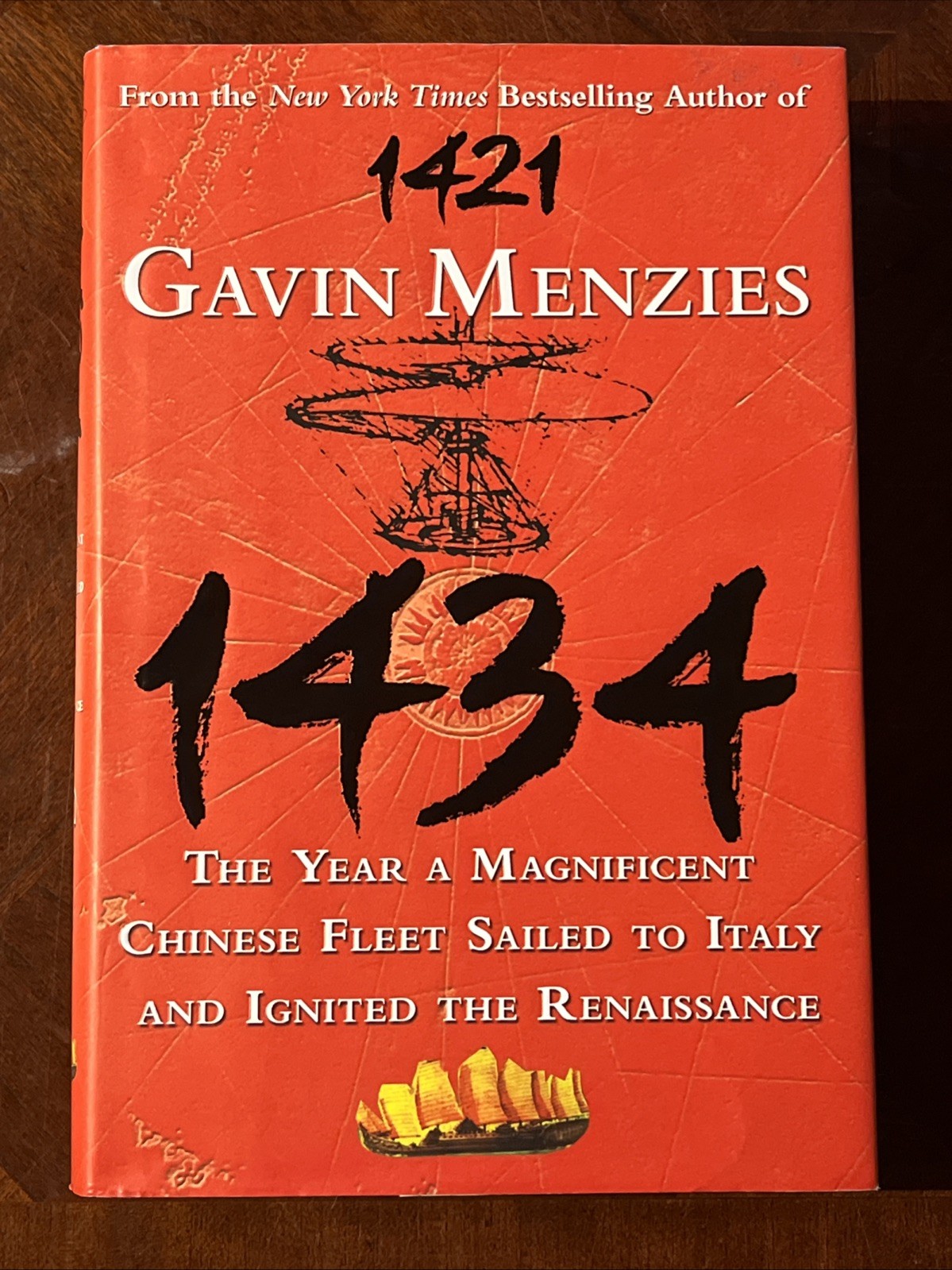 1434 by Gavin Menzies (2008, Hardcover, First Edition/1st Printing, Dust Jacket)