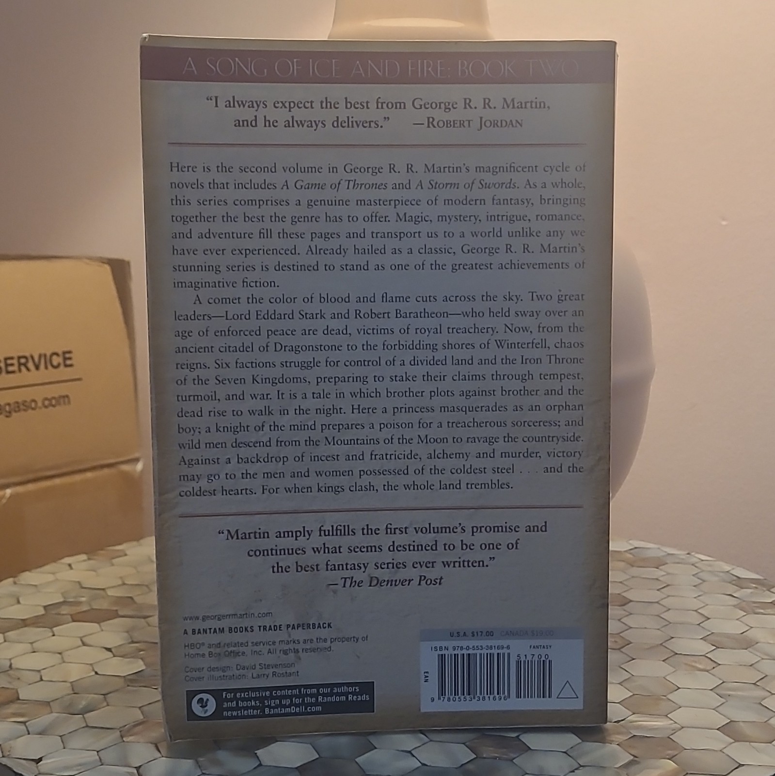 George R. R. Martin A Clash of Kings A Song of Ice and Fire Trade Paperback
