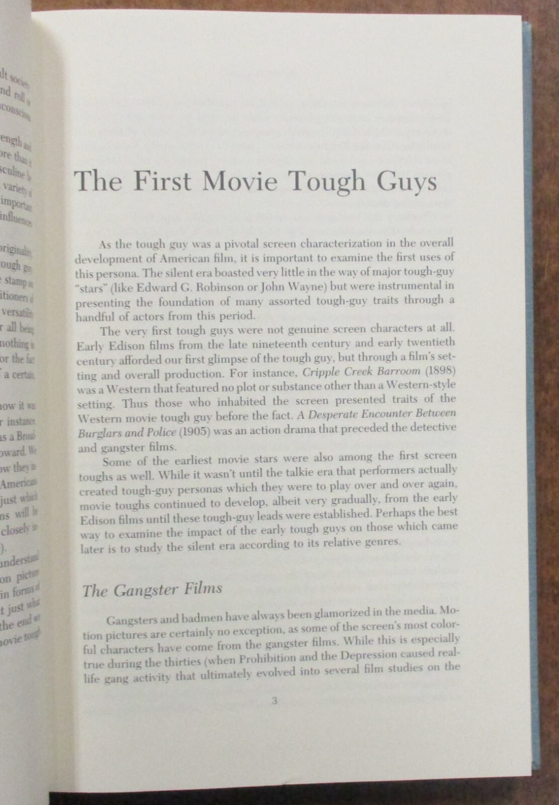 “Tough Guy” The American Movie Macho – Hardcover Book (1989) McFarland