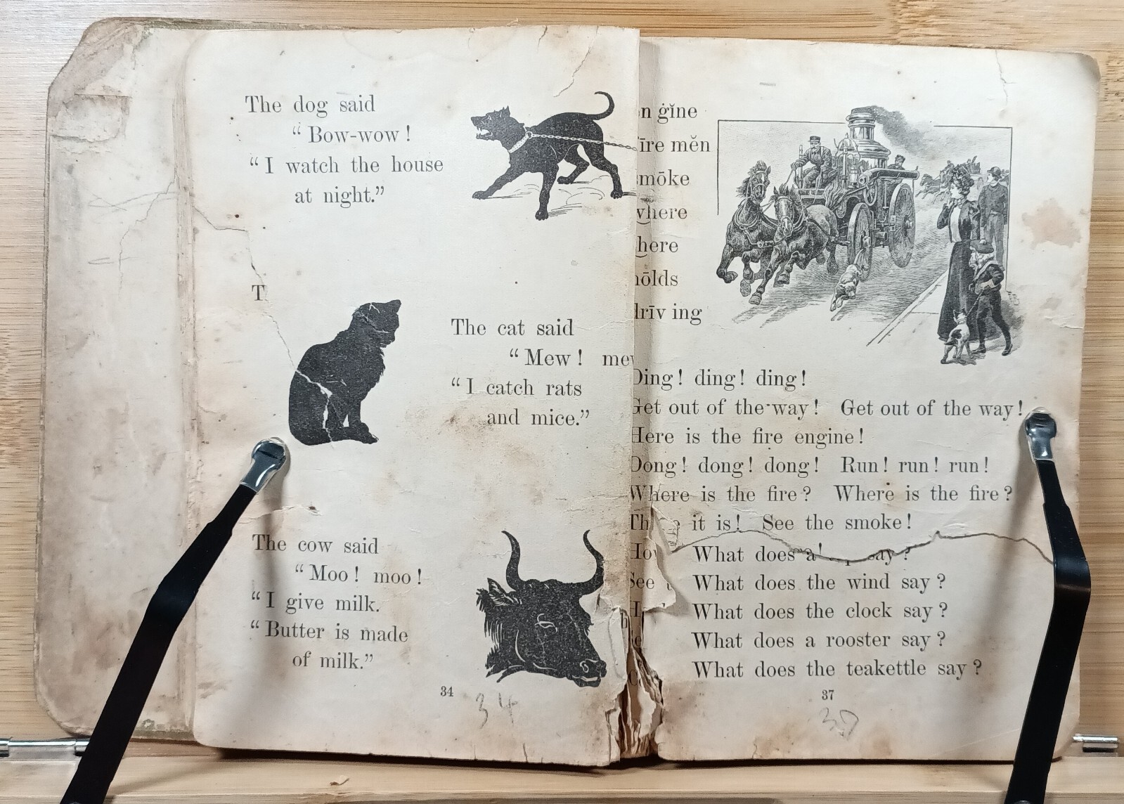 Indiana Educational Series – First Reader – Unkown year – missing first few page