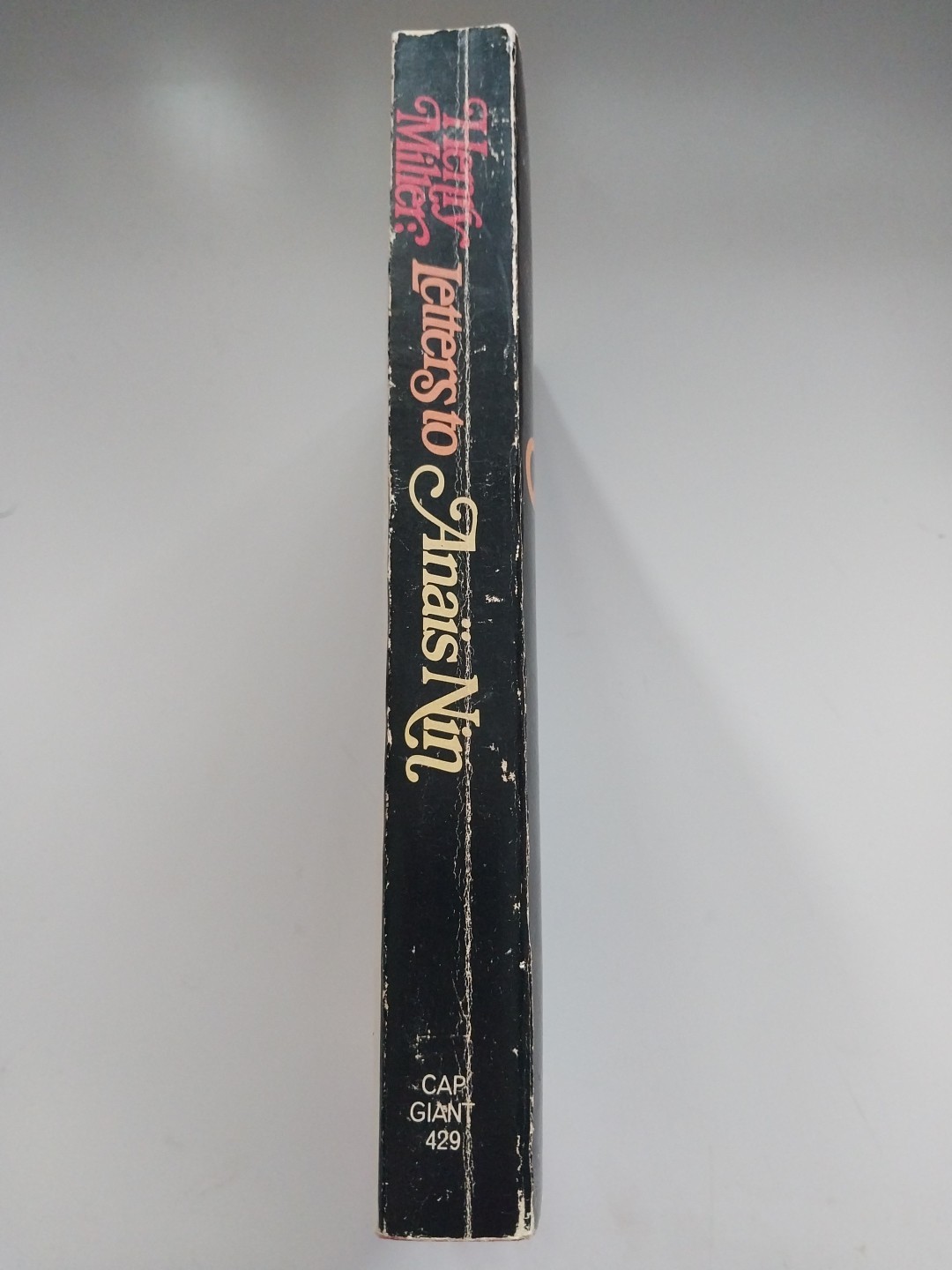 Letters to Anais Nin (Tesoro Books), Miller, H.