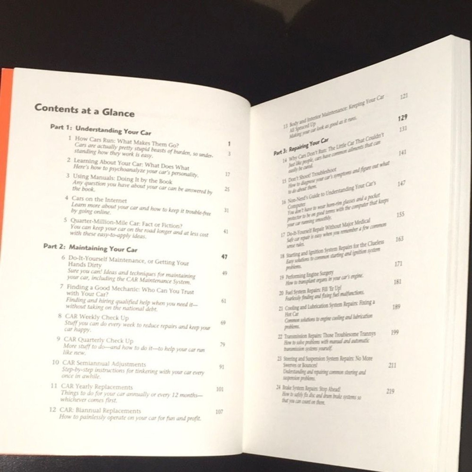 The complete idiot’s guide to trouble-free car care over‎ 250 pages