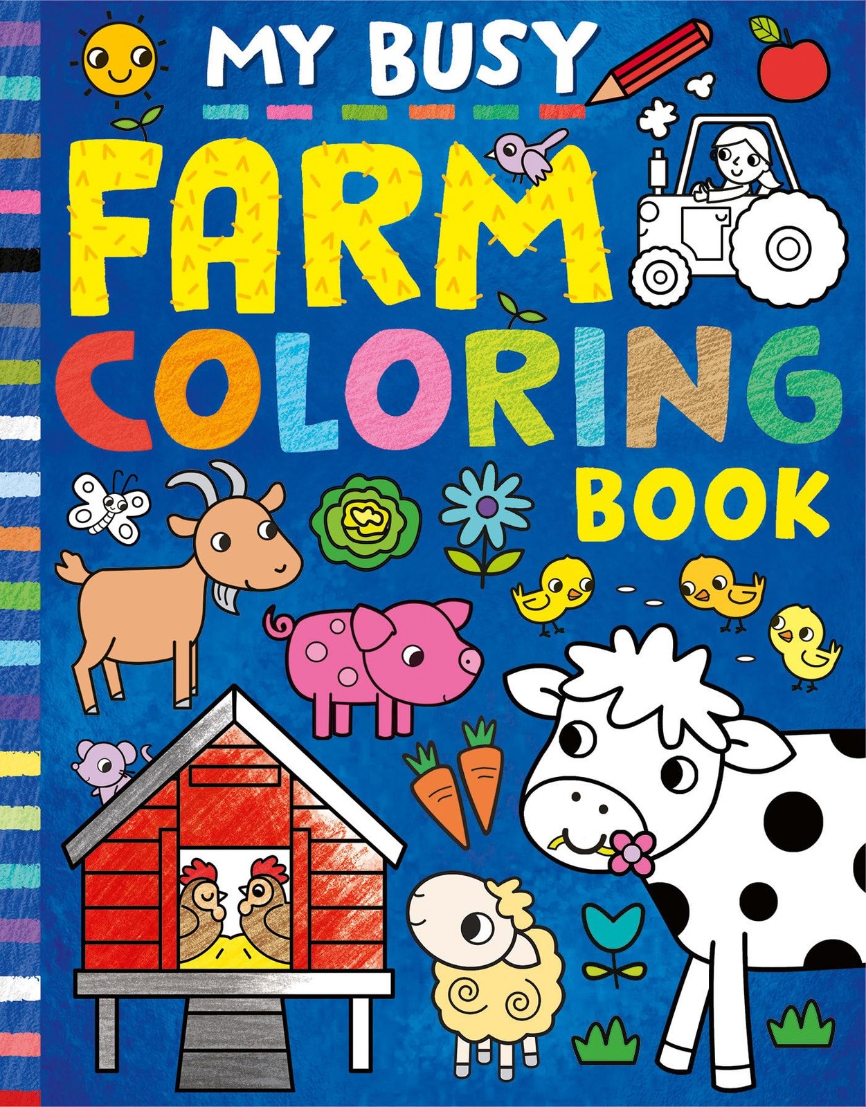 My Busy Farm Coloring Book (My Busy Coloring)