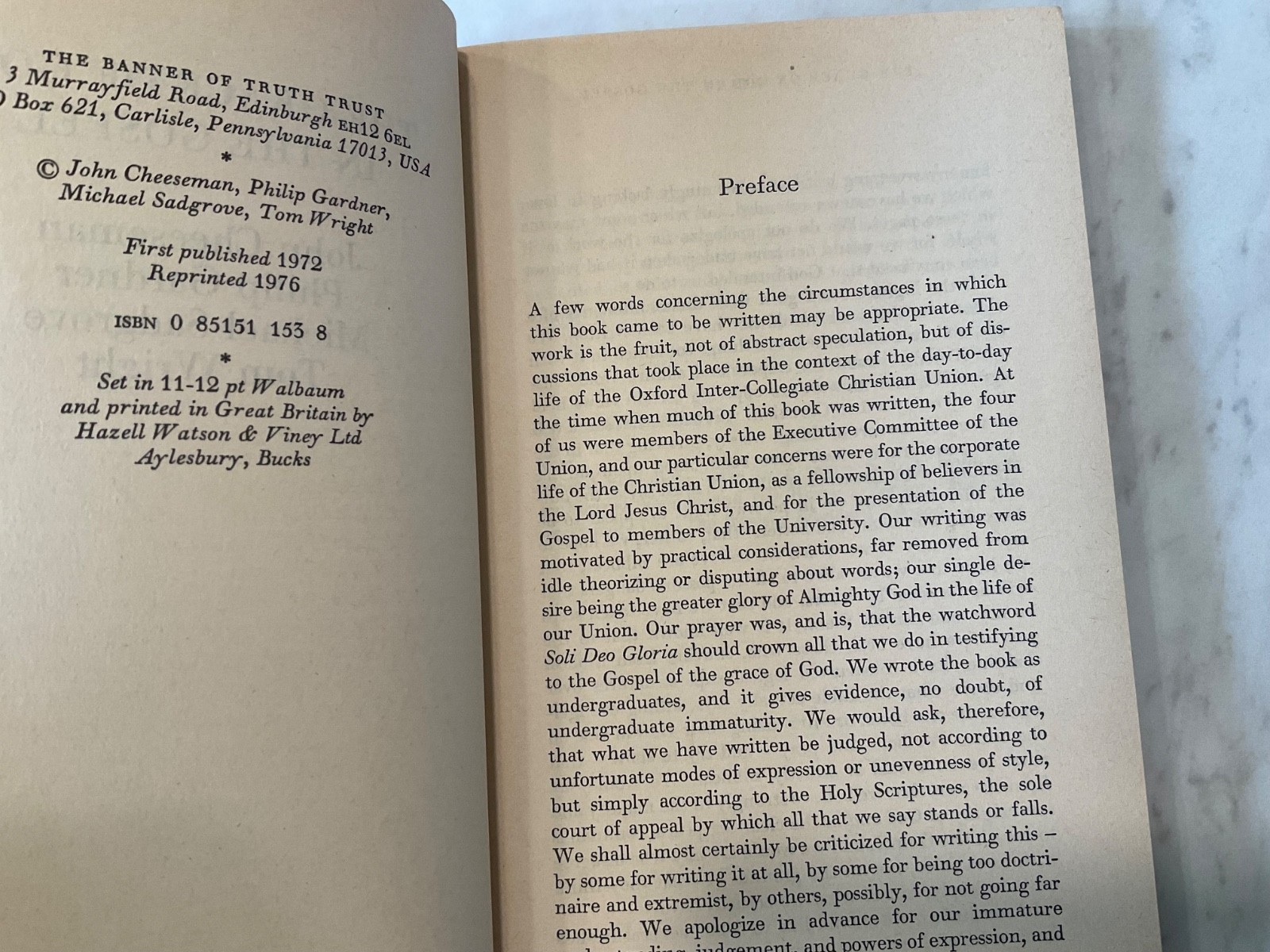 Grace of God in the Gospel by John Cheesman Banner of Truth
