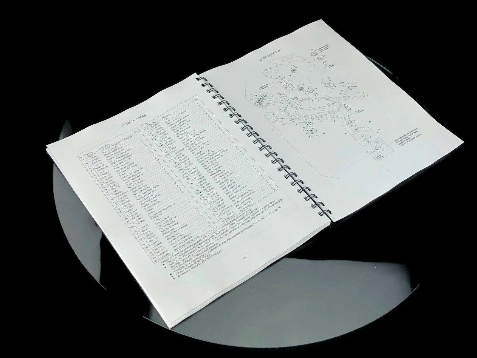 eXmark Lazer Z AS Operators Manual & Schematics LAS28KA524 For SN: 720,000 +