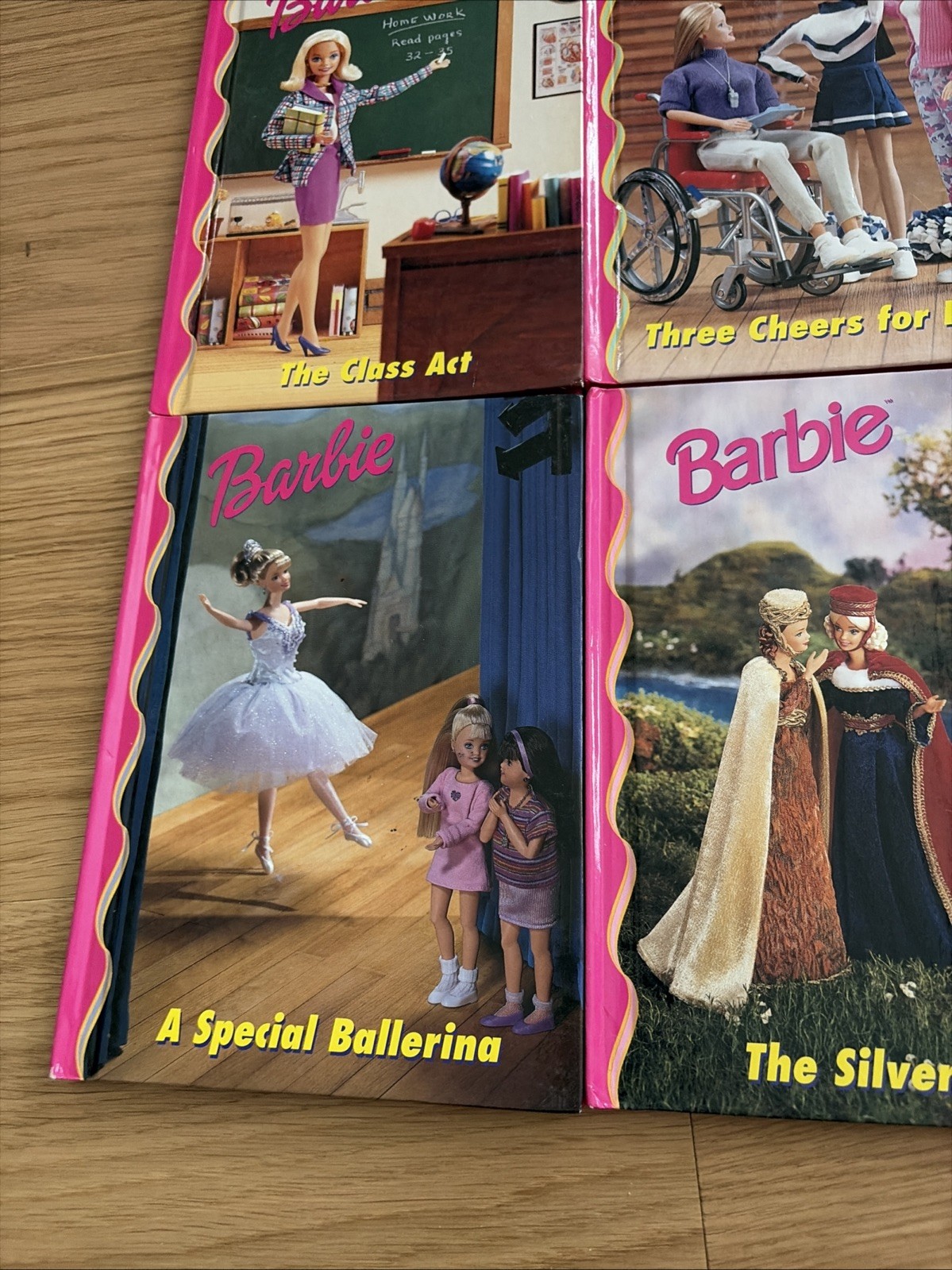 Barbie & Friends Barbie Core Grolier Books Club 1990’s Hardcover Book Lot Of 10