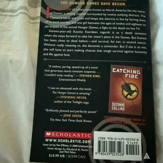 Hunger Games (Book One) by Suzanne Collins (2010, Annotated Paperback)