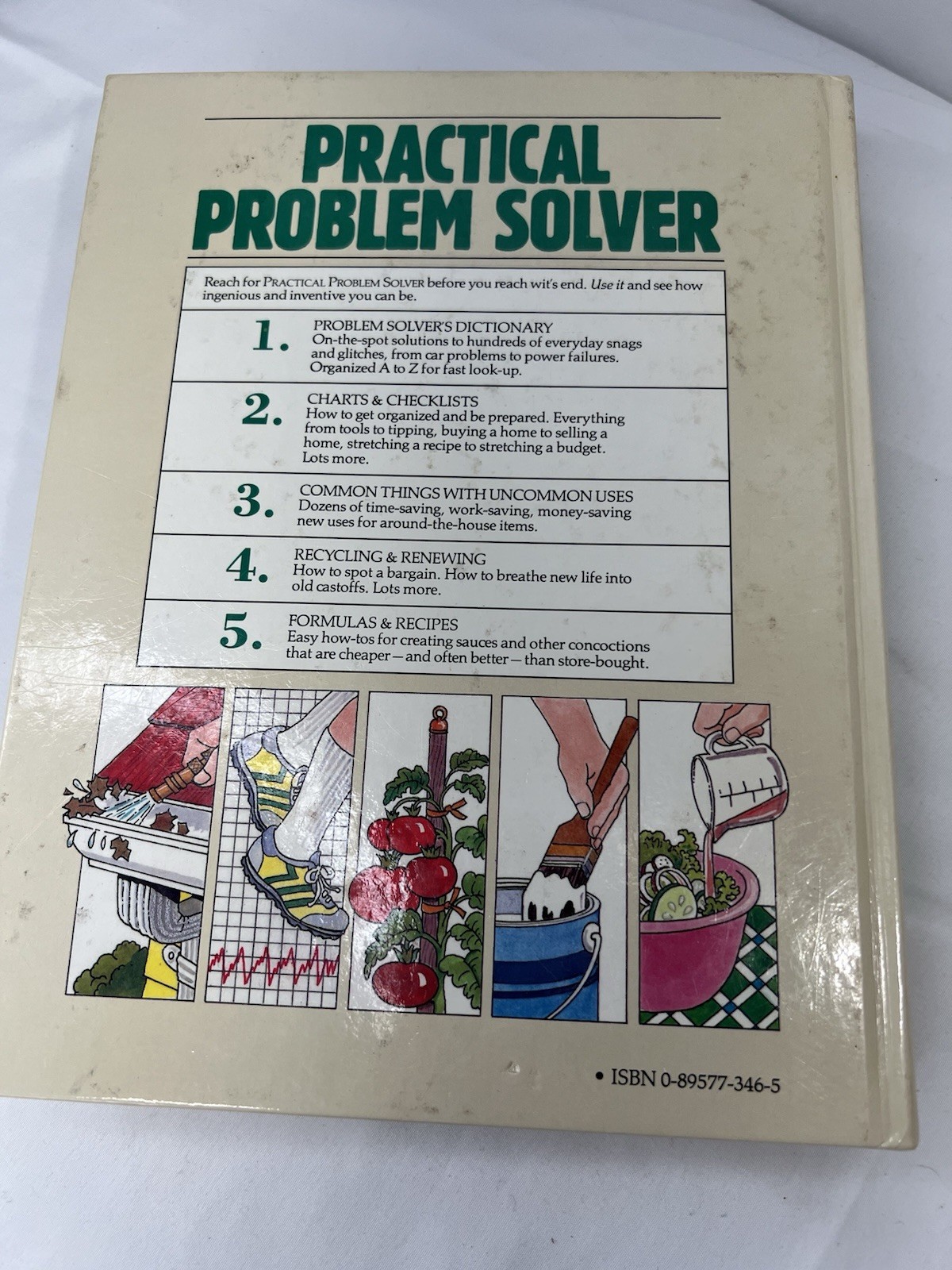Vintage 1991 The Practical Problem Solver by Readers Digest Hardcover