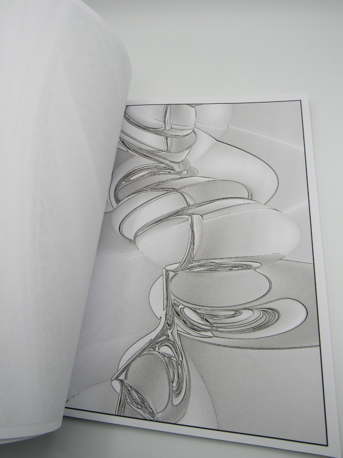 Abstract Challenge Grayscale Coloring Book For Adults: Abstract Grayscale