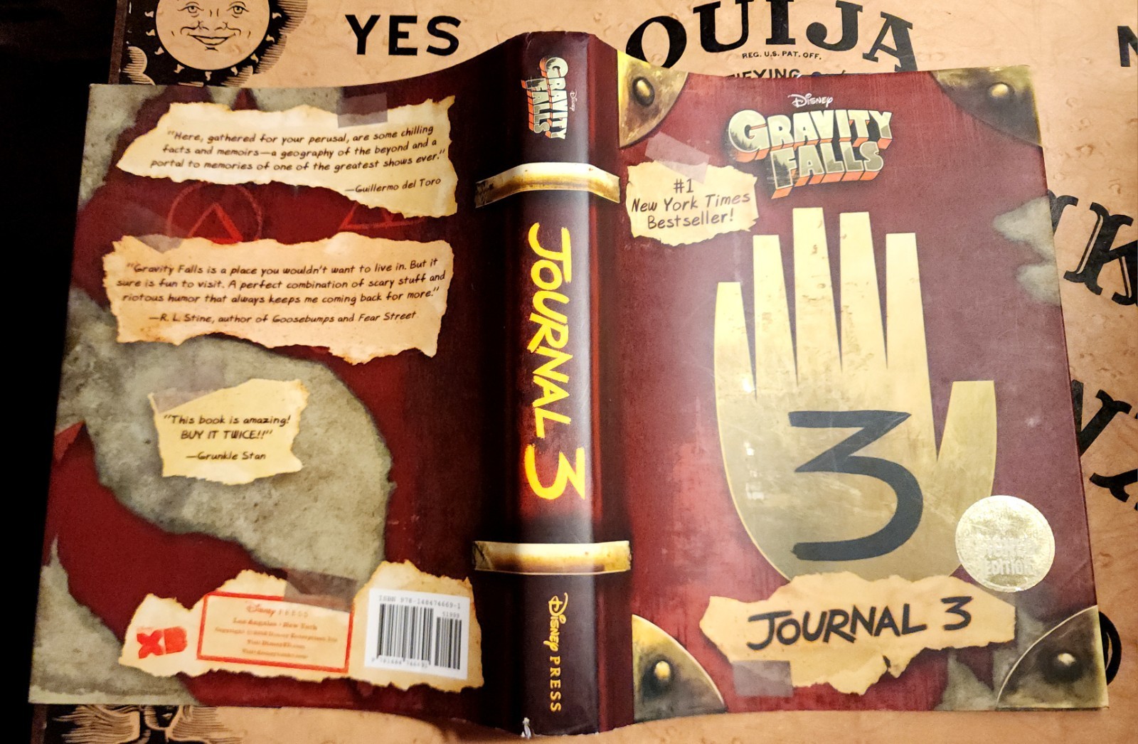 Gravity Falls Journal 3 SIGNED Alex Hirsch Full Name Hardcover Disney Edition