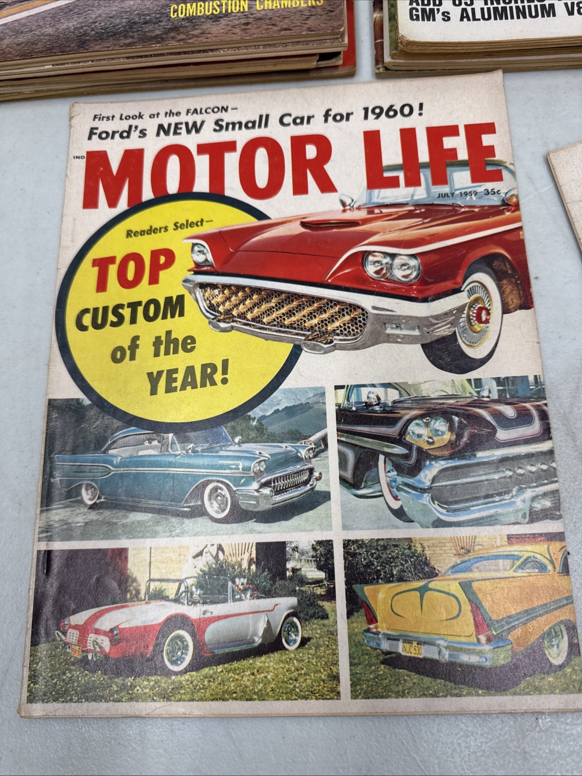 Lot Of 38 VTG Magazines-20 Car Craft 1959-63,5 Cars,3 MotorTrend 1958-64,10 Misc