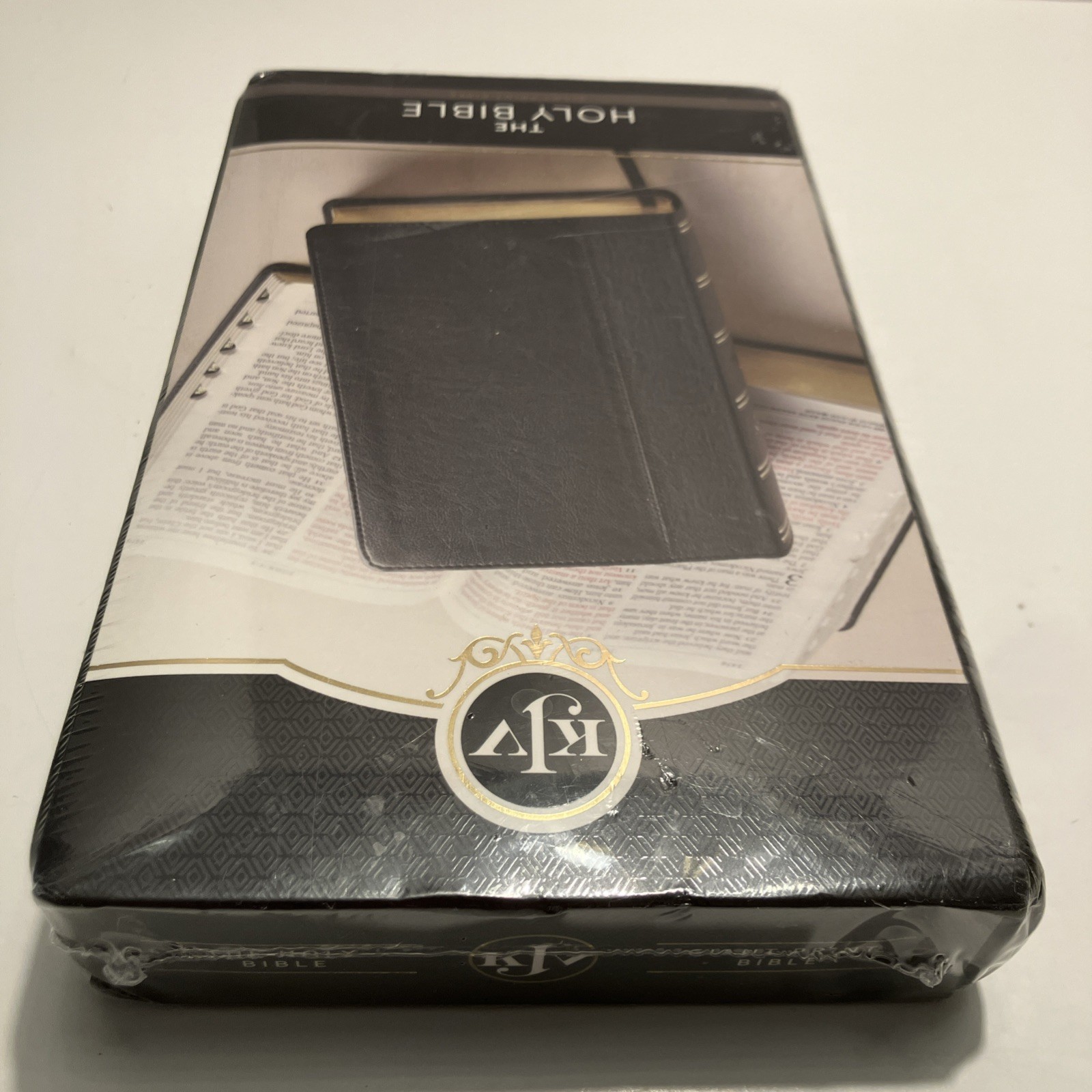 KJV HOLY BIBLE King James Version Black GIANT Print Thumb Index Edition NEW
