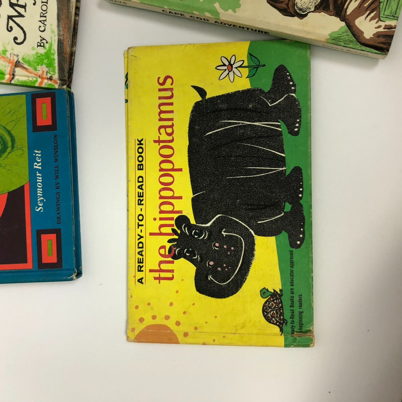 Lot of 5 Vintage Misc Books Children Kids Hardcover 1970s