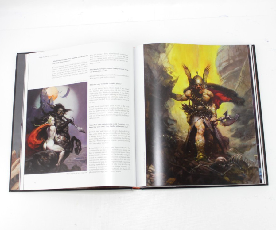 Frank Frazetta An Artists Tribute 2023 3dtotal Publishing Hardcover | VERY GOOD