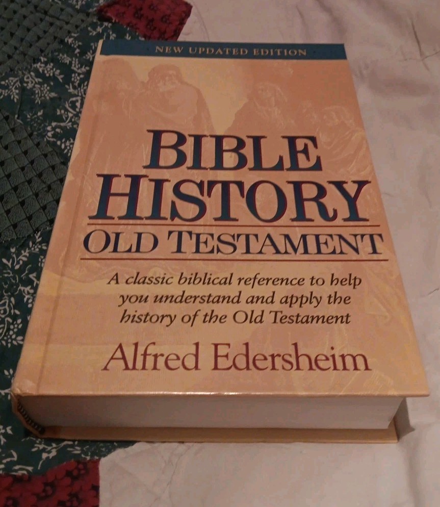Bible History Old Testament by Alfred Edersheim (1995, Hardcover)