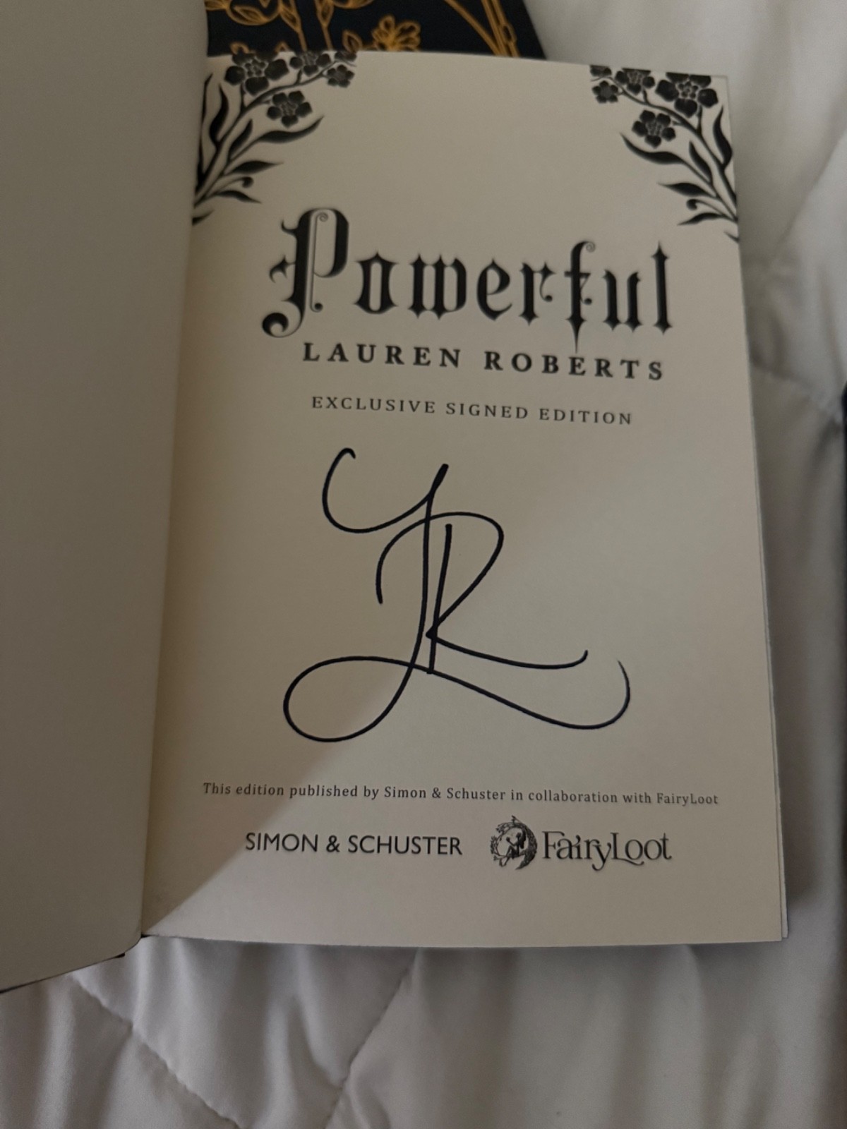Powerless, Powerful, and Reckless – Fairyloot Signed Exclusive Editions