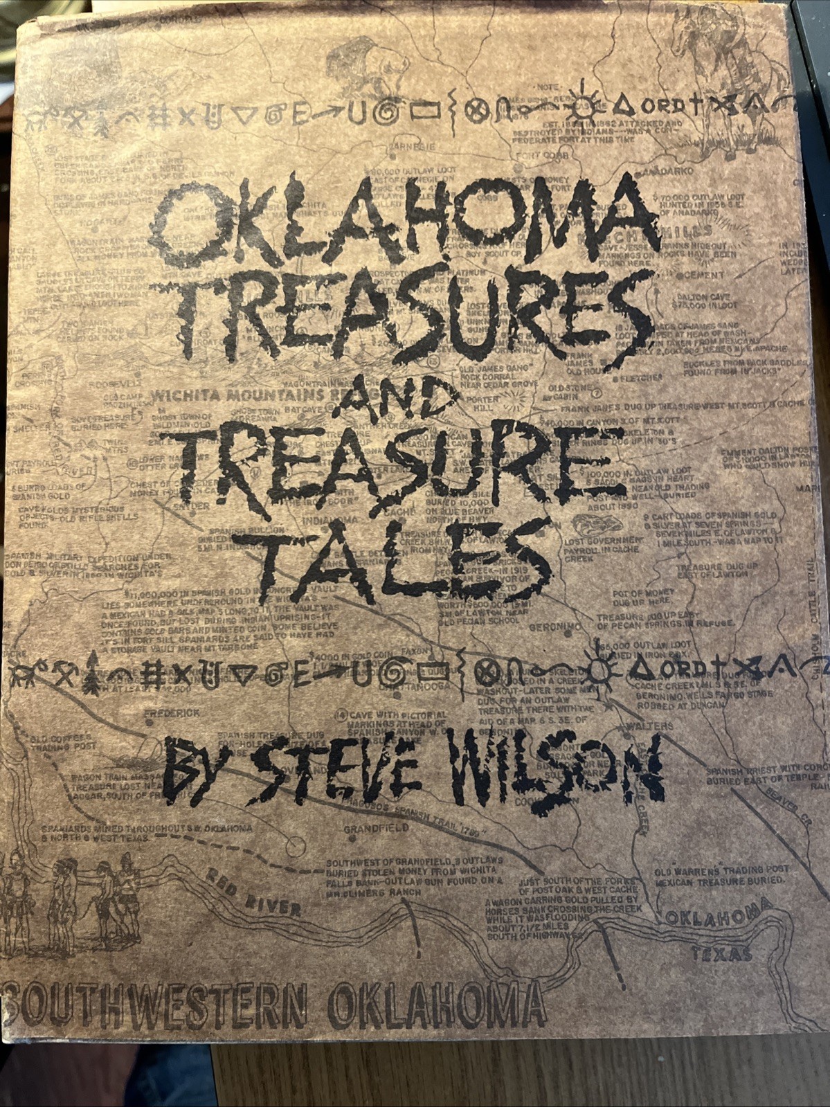 OKLAHOMA TREASURES AND TREASURE TALES By Steve Wilson – Hardcover Mint Condition
