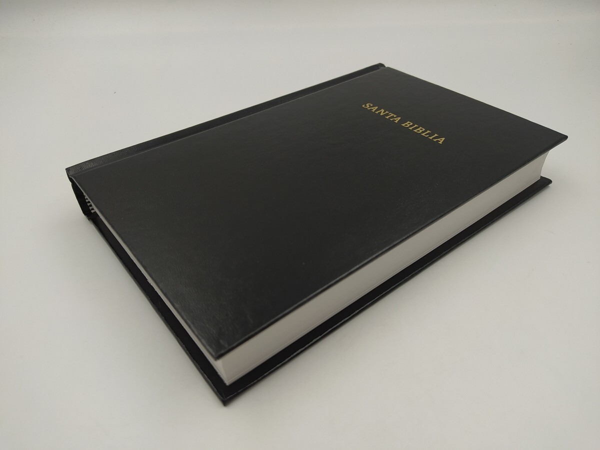 BIBLIA ANTIGUA VERSION CLASICA 1909 CON REFERENCIAS TAPA DURA NEGRO