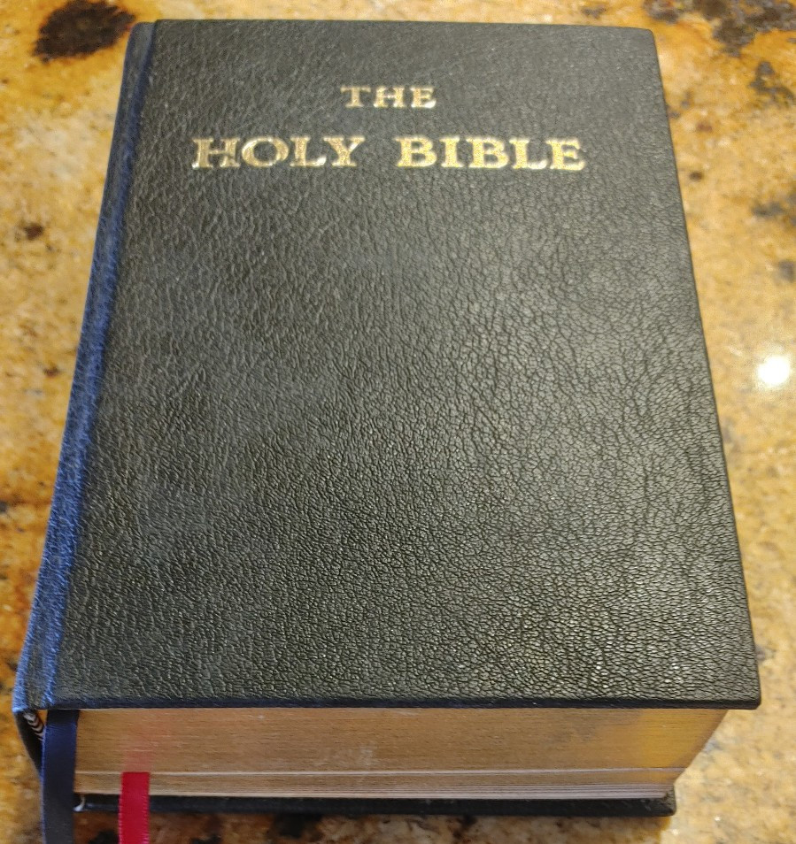 Douay-Rheims Bible Standard Size Black Flex Cover Baronius Press Challoner