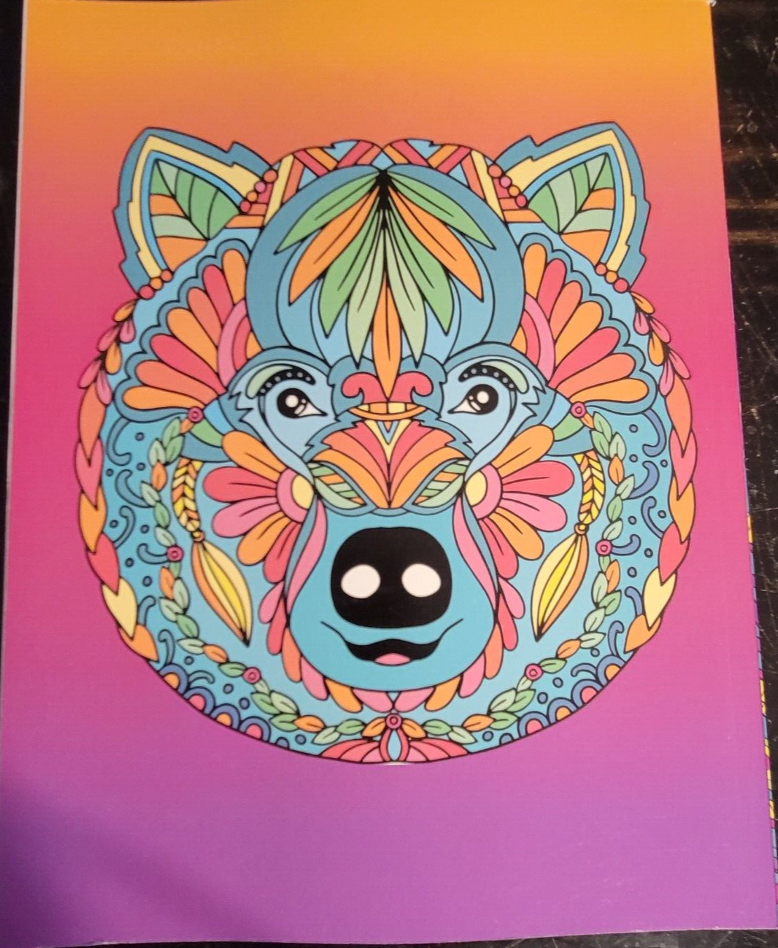 COLORS OF THE WILD Vol. 20 Adult Coloring Book With 47 Prints Ready To Frame!