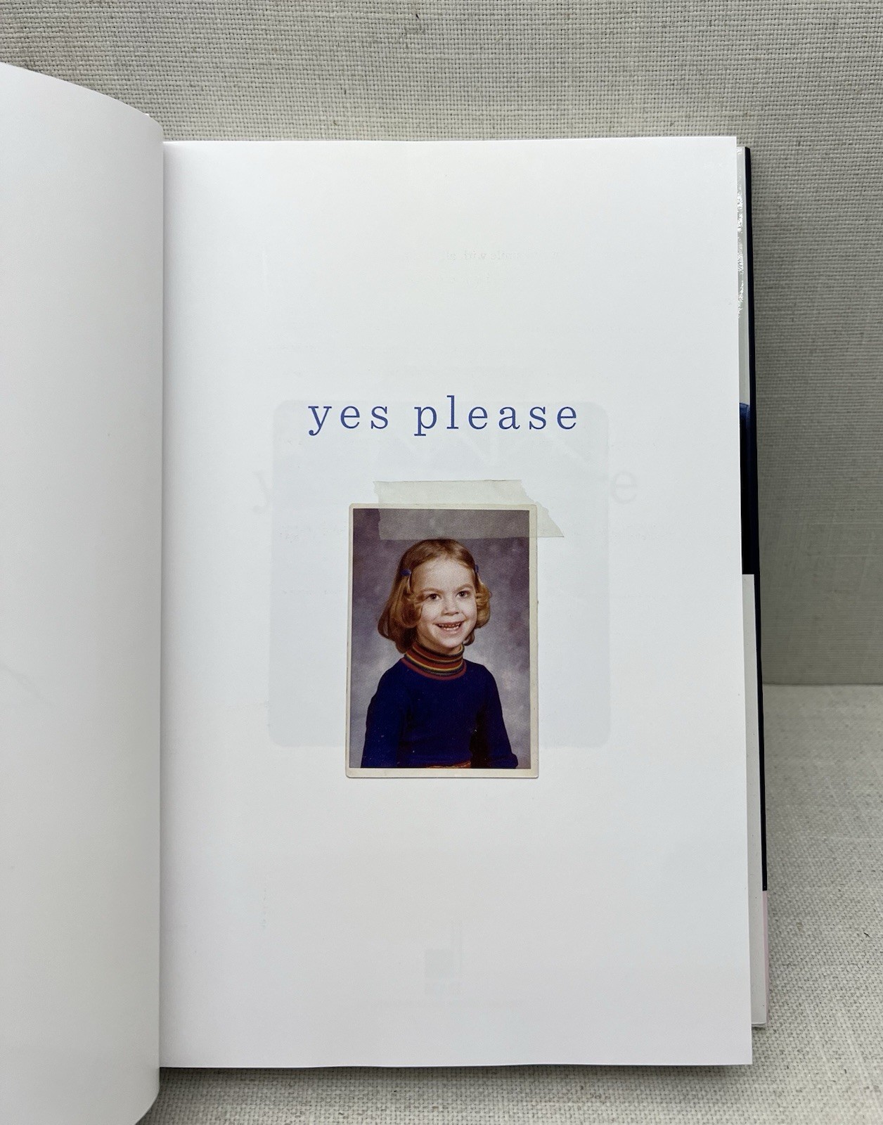 Yes Please by Amy Poehler SIGNED First Edition 1st Printing 2014 Hardcover