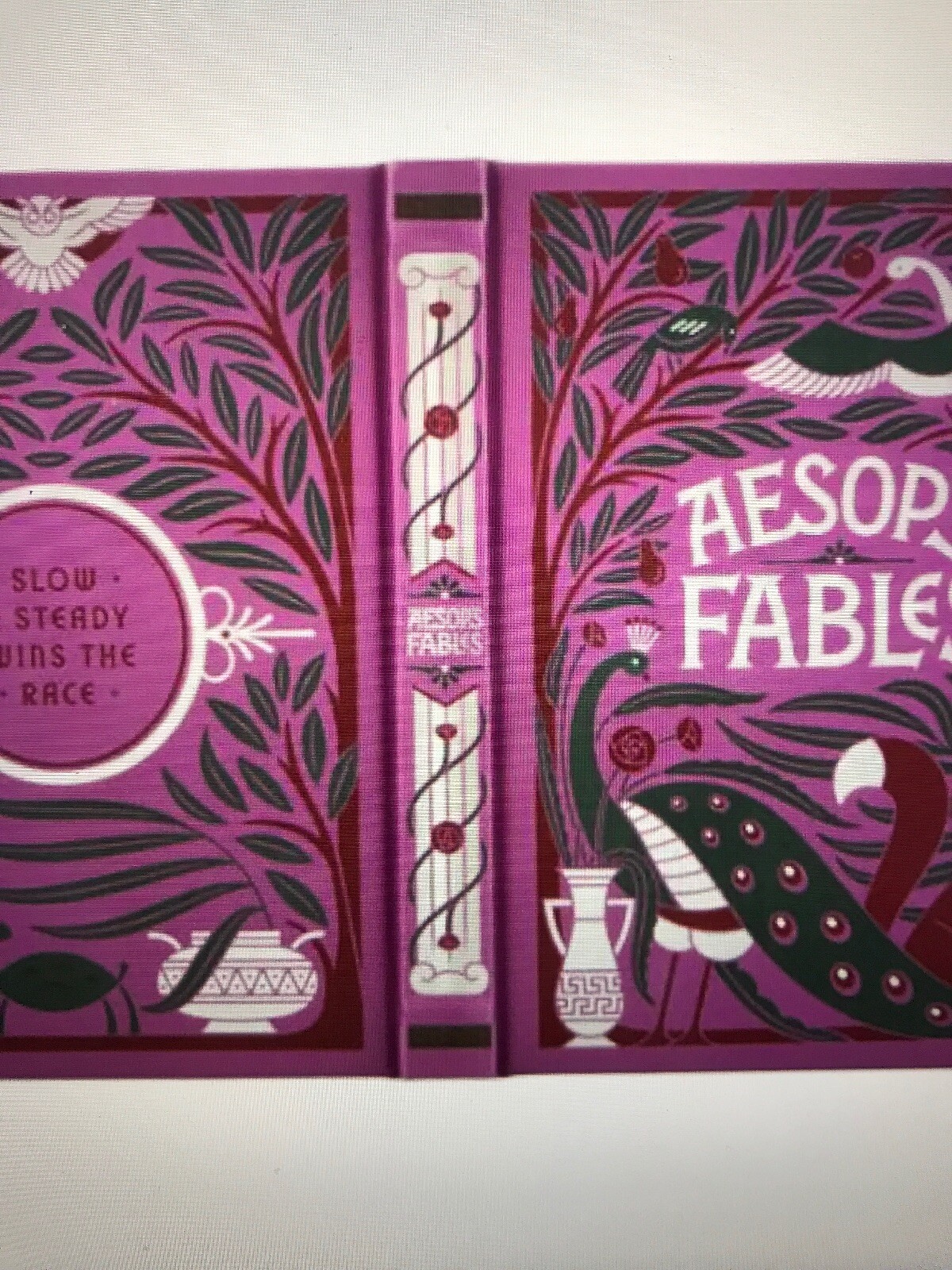 ❤️ AESOP’S FABLES Leather Bound Collectible Edition NEW