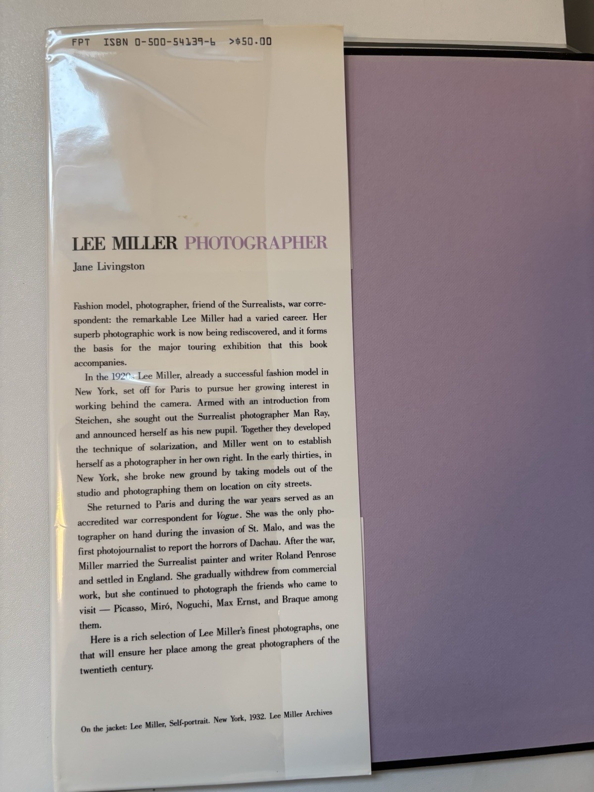 Lee Miller : A Photographer Rediscovered Hardcover Jane Livingsto