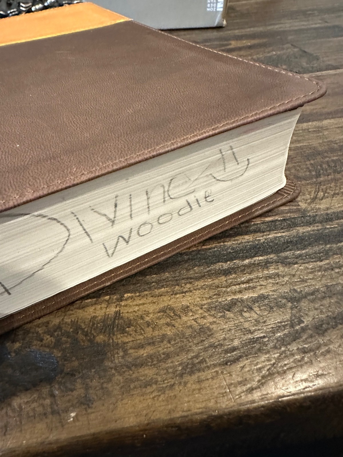 NIV Bible Large Print Italian DuoTone Zondervan in Box