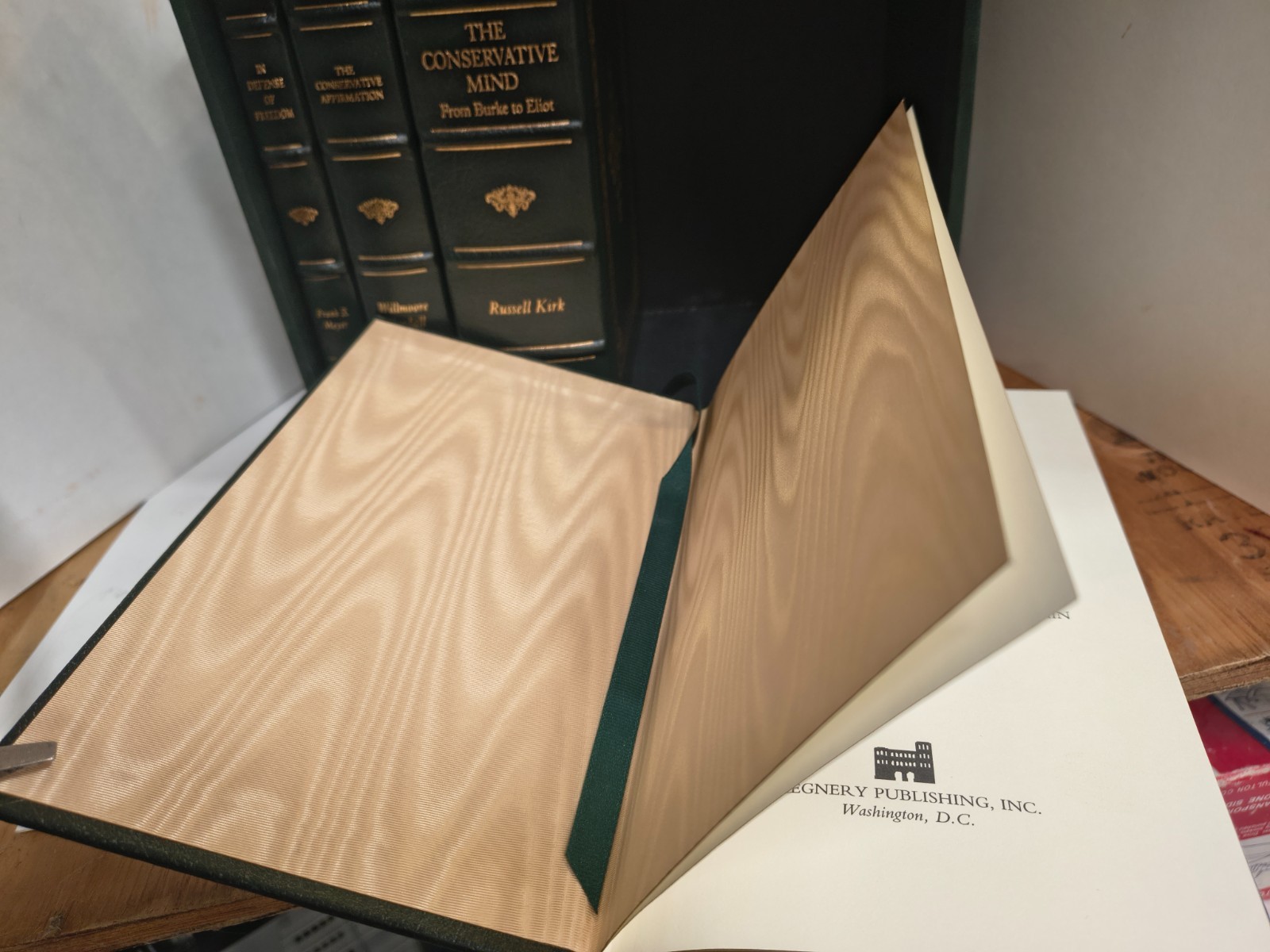 1997 Regnery Conservative Classics limited edition SET Complete FINE Gilded !