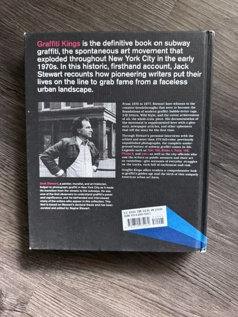 GRAFFITI KINGS NEW YORK CITY MASS TRANSIT ART OF THE 1970s | HARDCOVER
