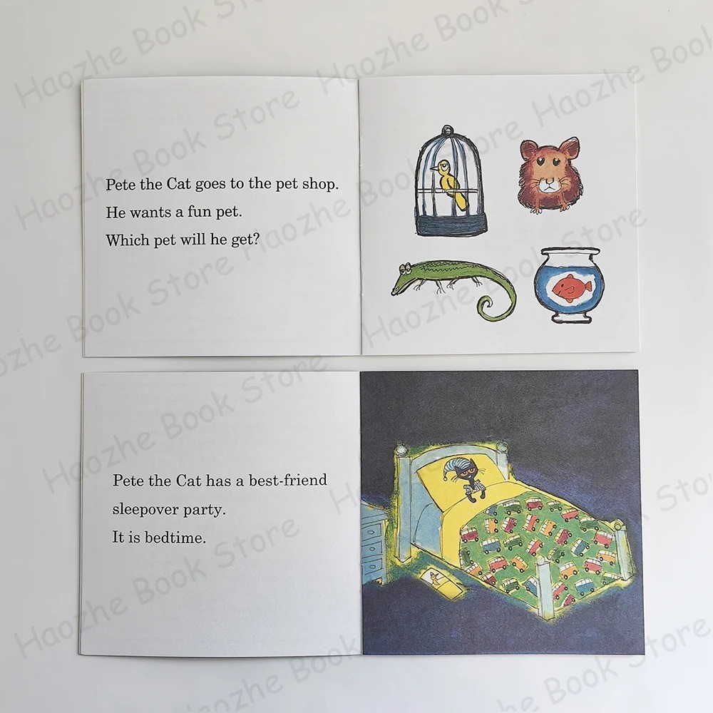 Pete the Cat I Can Read Phonics Kids Decodable Books Lot 12-USA