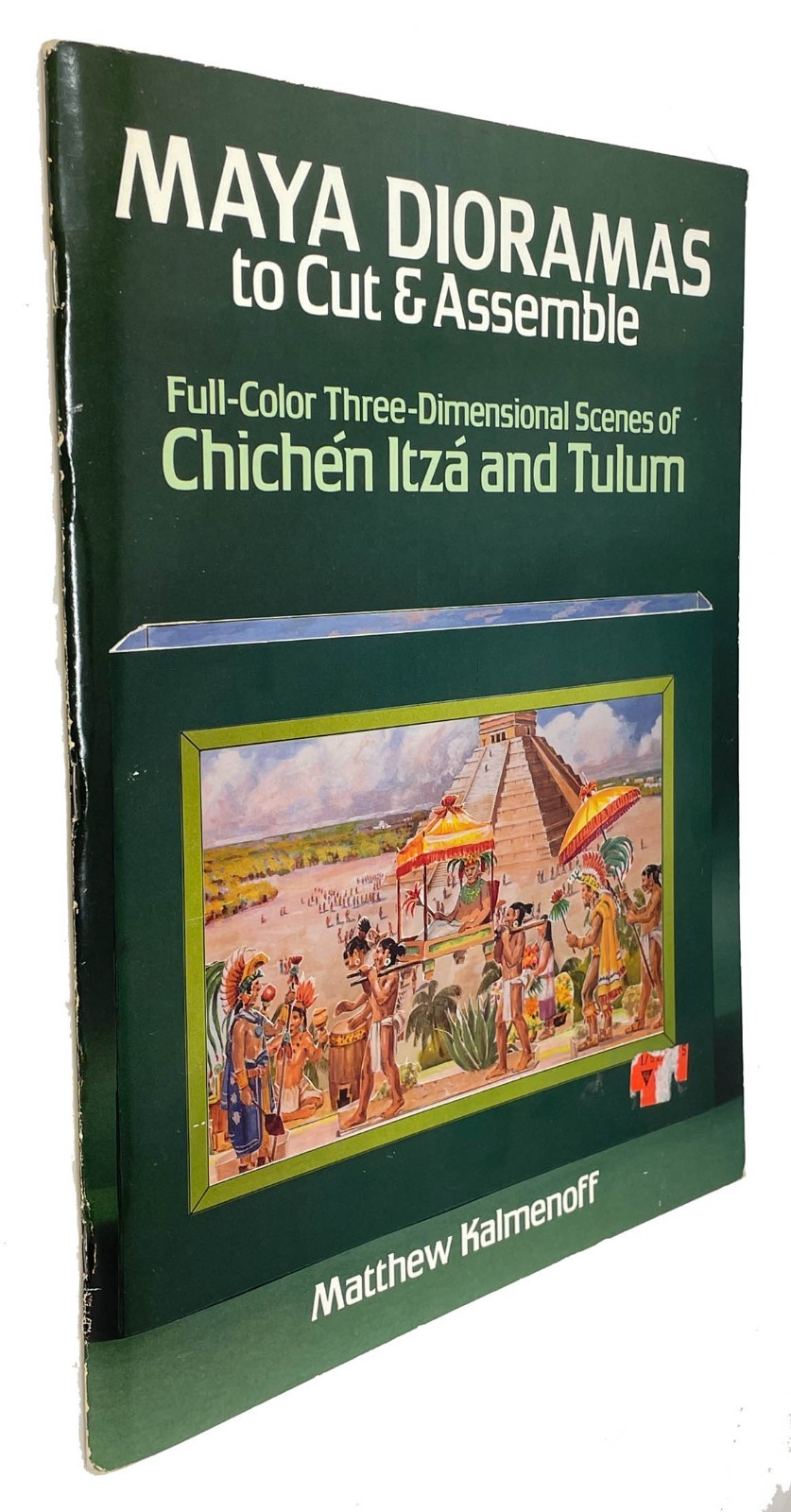 Maya Dioramas To Cut and Assemble 3D Scenes of Chichen Itza & Tulum