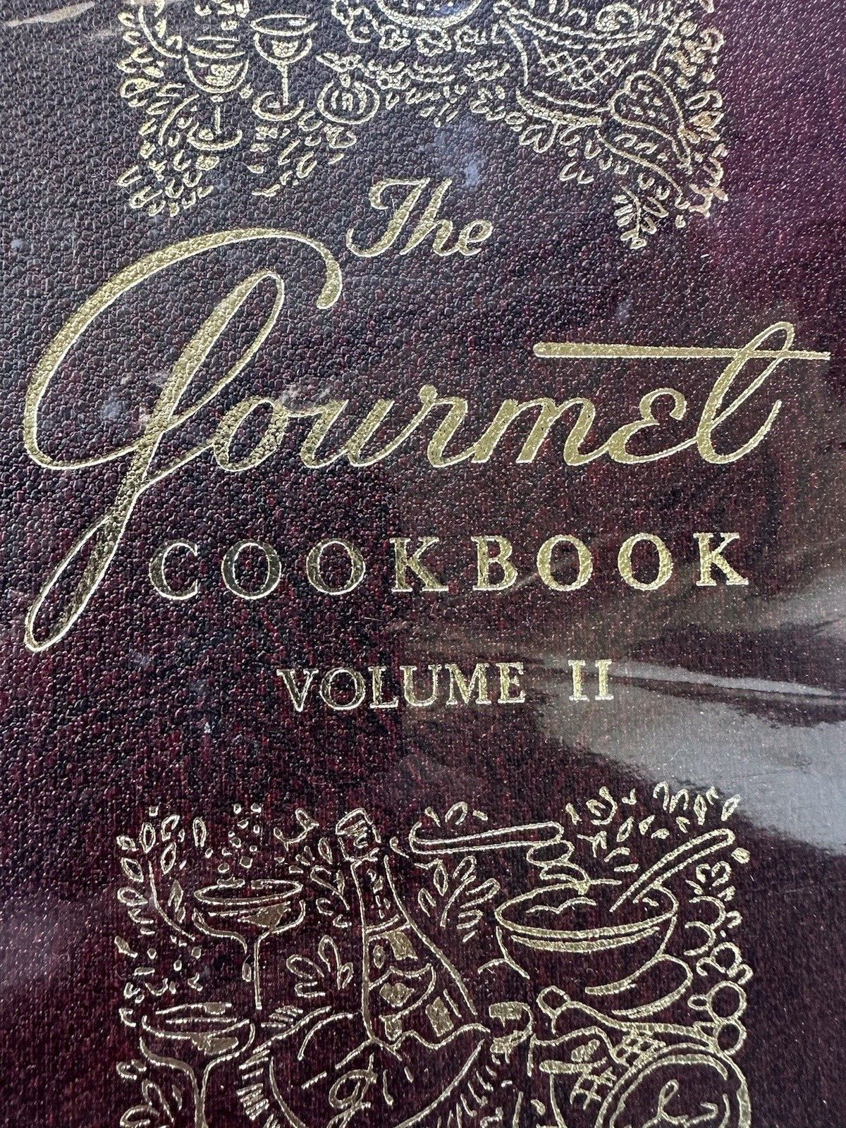 The Gourmet Cookbook Revised: Volume 1 and 2 Set Hardcover Boxed 1971 Vintage