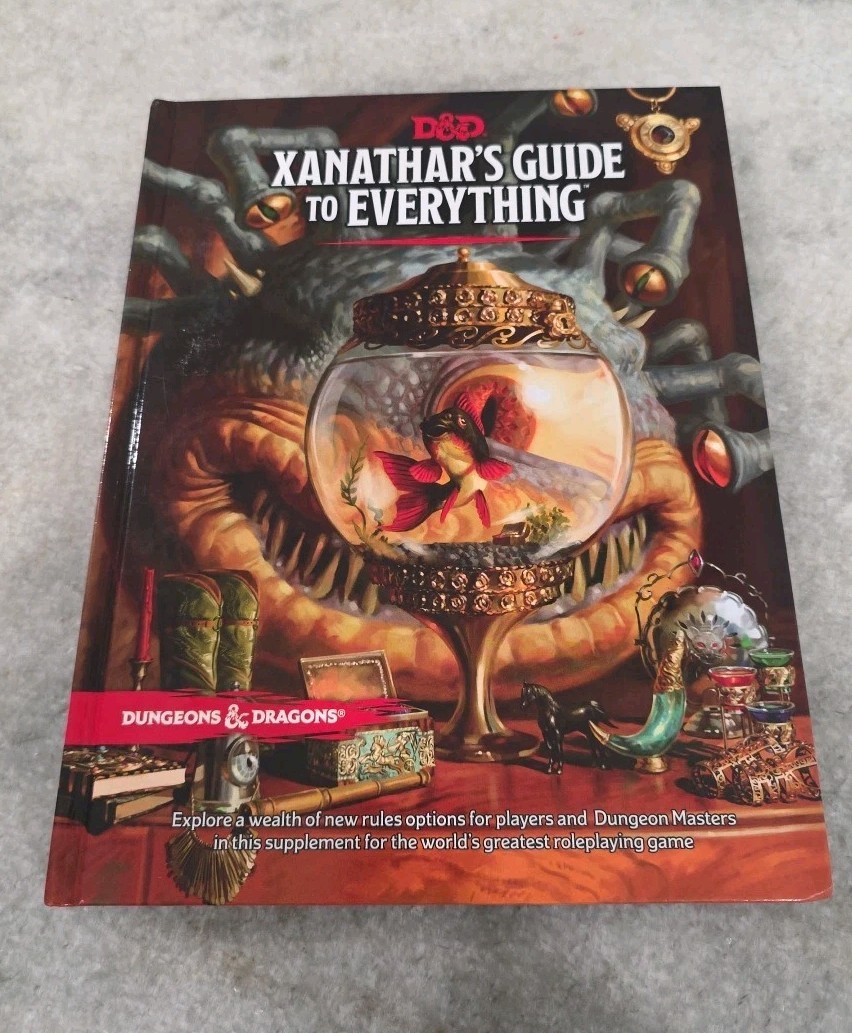 Xanathar’s Guide to Everything – Hardcover, by Wizards RPG Team Great Condition