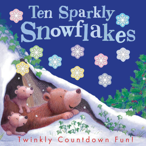Ten Sparkly Snowflakes – Paperback By Tiger Tales – VERY GOOD