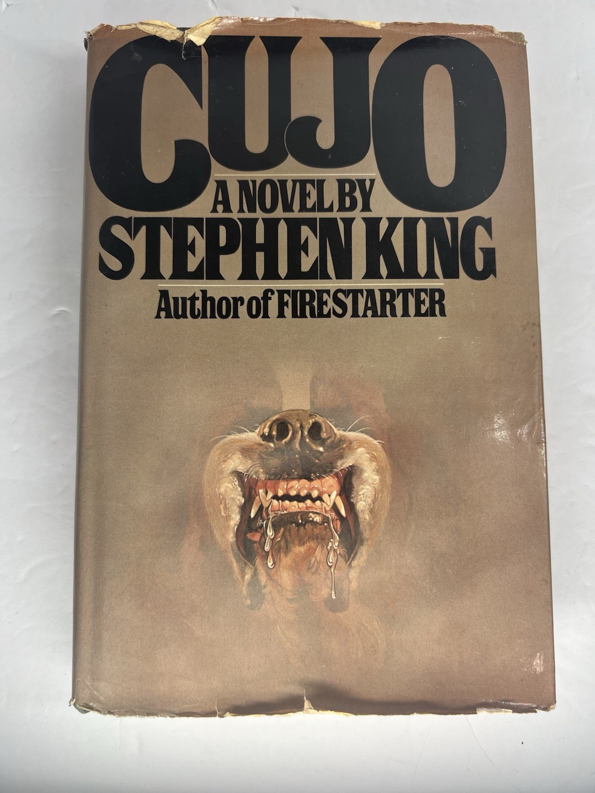 Cujo Stephen King 1981 Hard Cover Viking Press Book Club Ed. $13.95 DJ Vintage