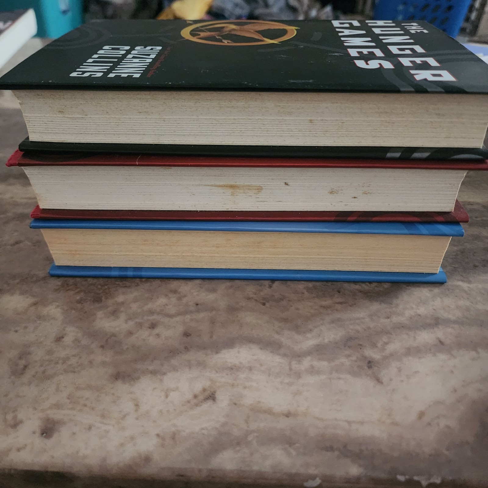 The Hunger Games Trilogy by Suzanne Collina (1st Edition) Hardcover Books w/ DJ