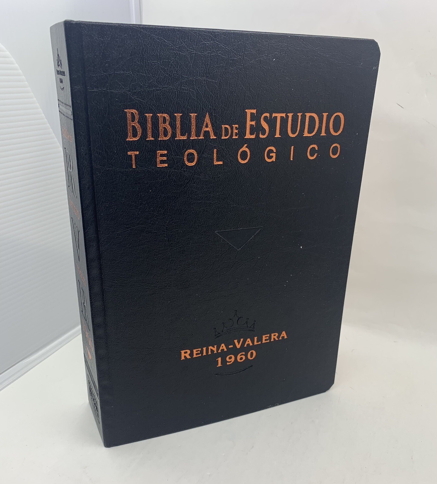 BIBLIA DE ESTUDIO TEOLOGICO TAPA DURA CON INDEX REINA VALERA 1960