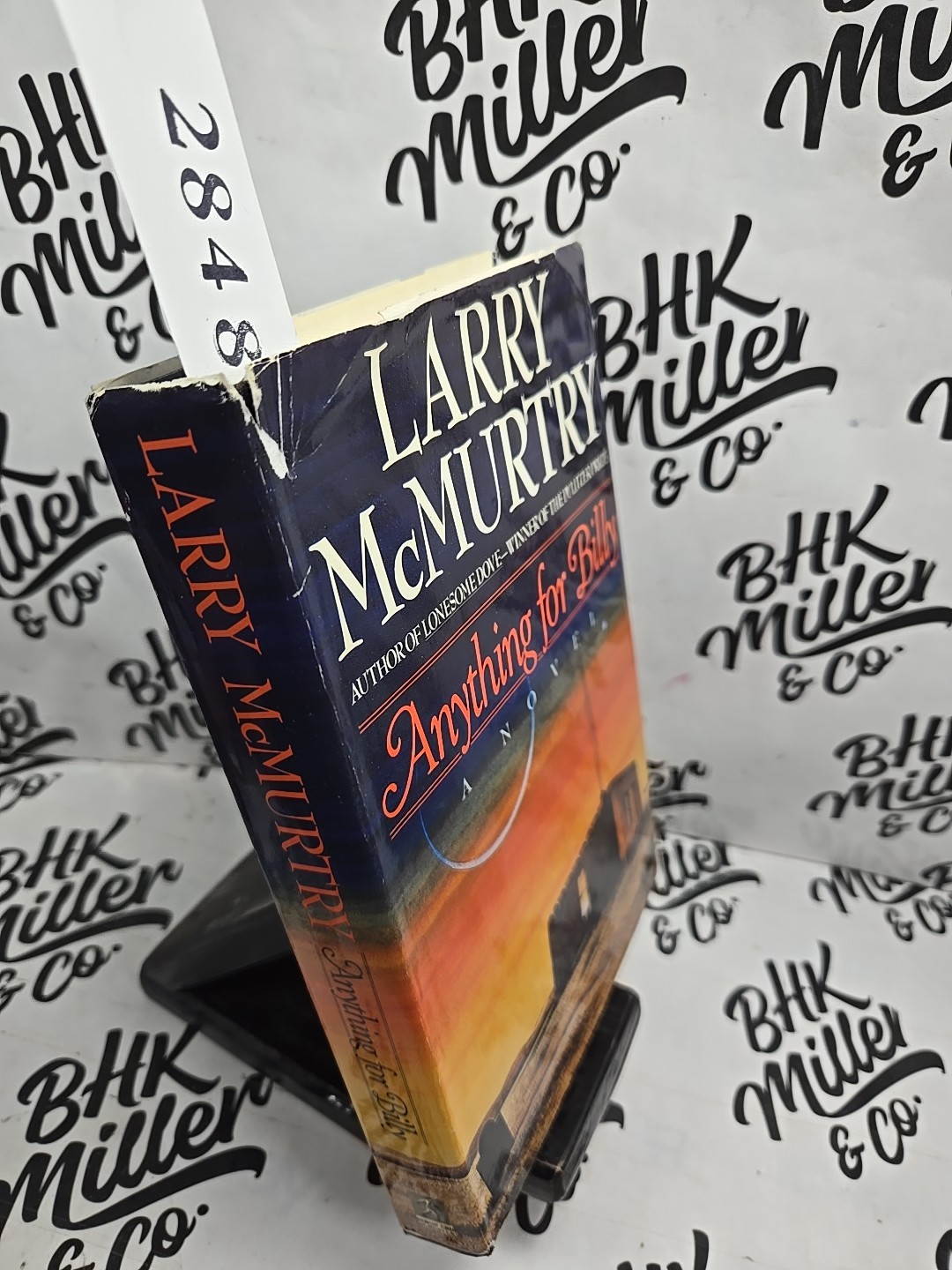 ANYTHING FOR BILLY a novel by Larry McMurtry 1988 Hardcover Edition