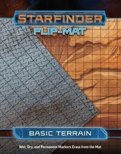 Starfinder Flip-Mat : Basic Terrain by Paizo Staff (2017, Game)