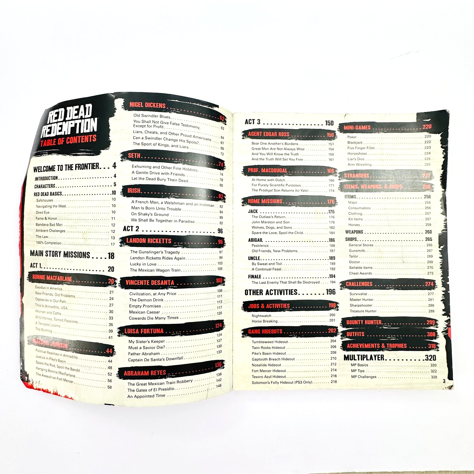 Red Dead Redemption BradyGames Signature Series Strategy Guide NO MAP/POSTER